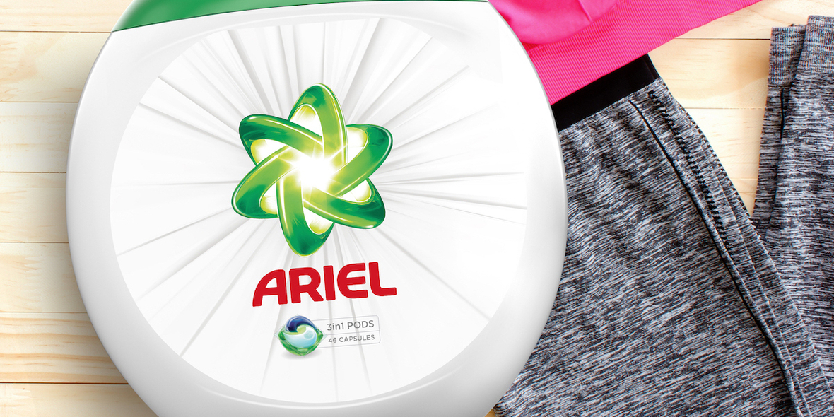 Ariel startet Kampagne für nachhaltigeres Waschen