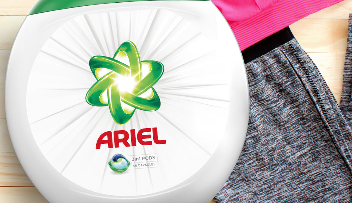 Ariel startet Kampagne für nachhaltigeres Waschen
