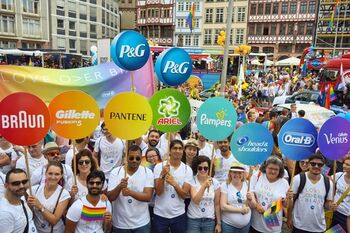 Procter and Gamble beim Cristopher Street Day