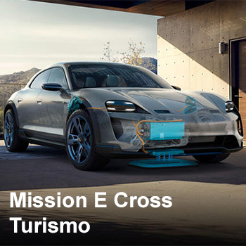 Blickpunkt Porsche Mission E Cross Turismo