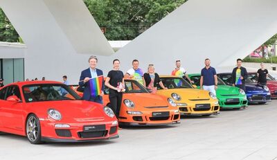 Porsche feierte den Christopher Street Day