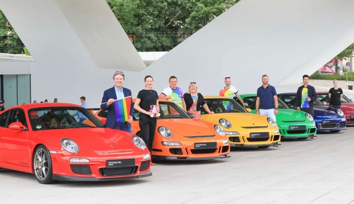 Porsche feierte den Christopher Street Day