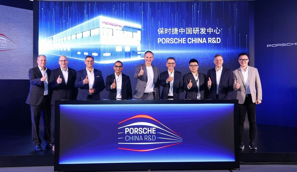 Porsche eröffnet Forschungs- und Entwicklungszentrum in Shanghai