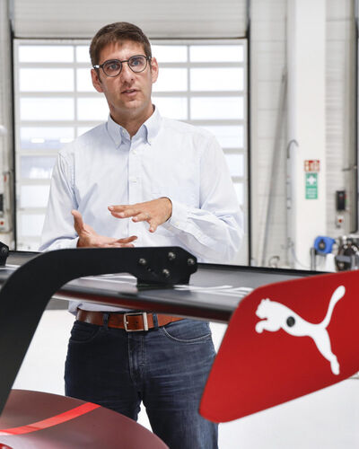 Dr. Florian Bach, Projektleiter Nachhaltigkeitsstrategie Motorsport und Technische Konformität