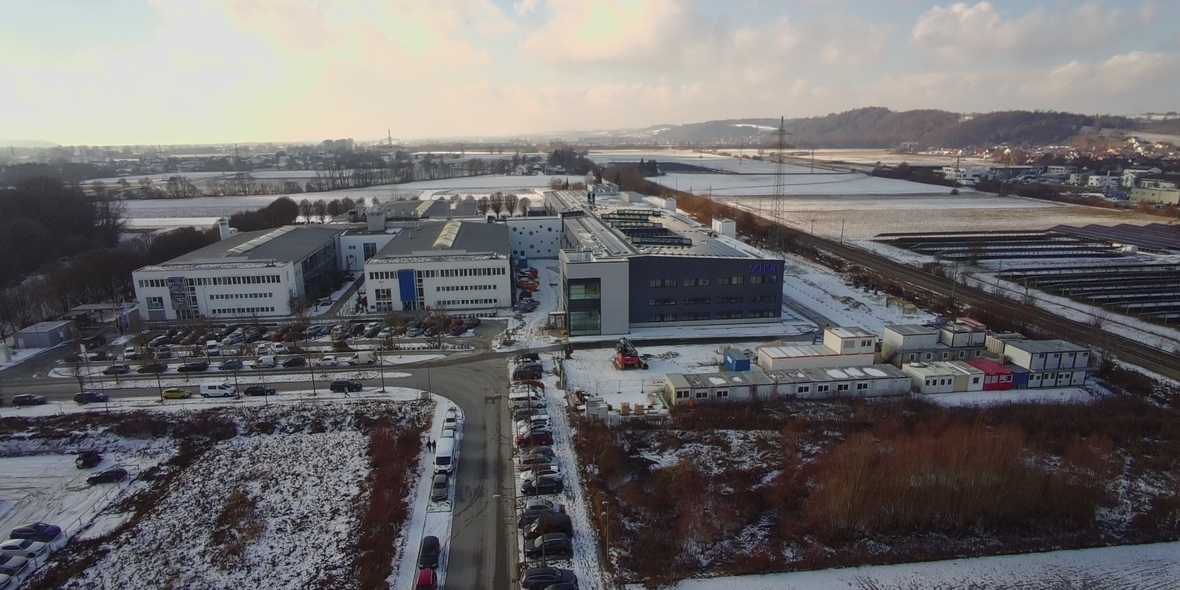 Energieeffizienter SCHOTT Neubau kurz vor Fertigstellung