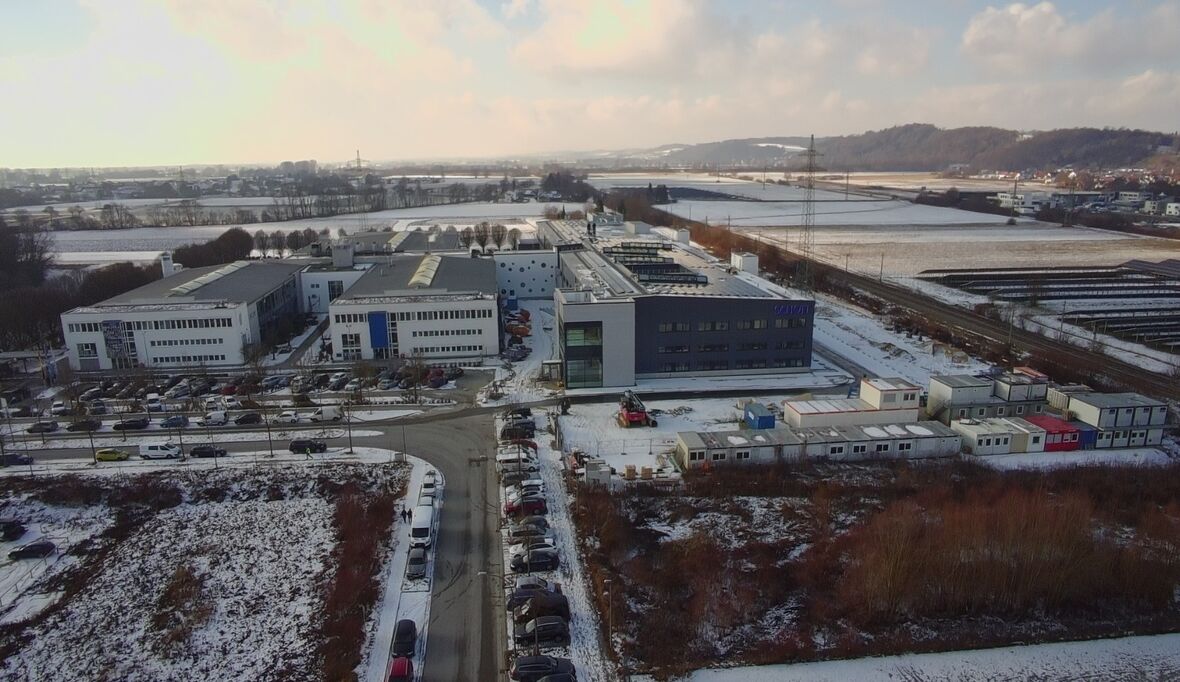 Energieeffizienter SCHOTT Neubau kurz vor Fertigstellung