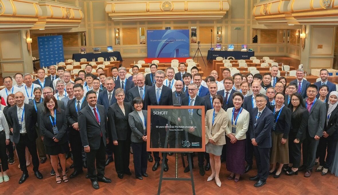 SCHOTT feiert 50-jähriges Jubiläum seiner High-Tech-Standorte in Malaysia