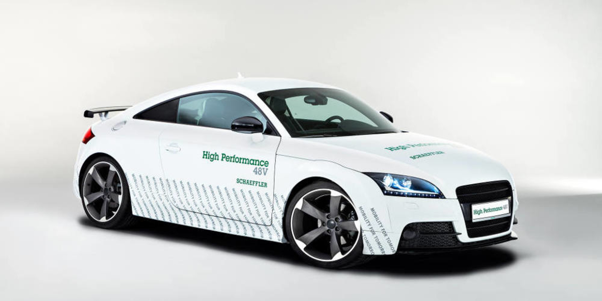 Weltpremiere: Schaeffler präsentiert Antriebstechnik für E-Auto