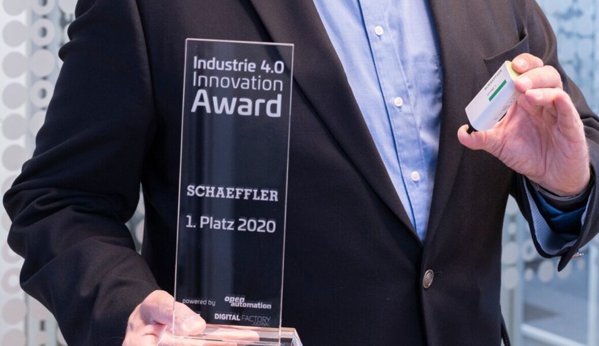 Schaeffler OPTIME ist Sieger des Industrie-4.0-Innovation-Awards