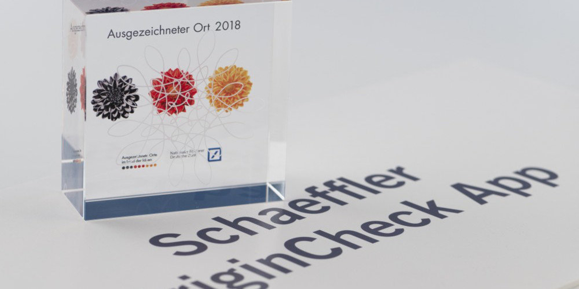 Auszeichnung für OriginCheck App