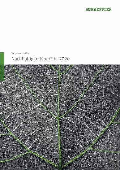 Schaeffler Nachhaltigkeitsbericht 2020