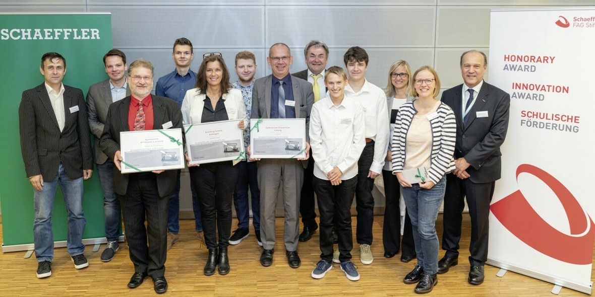 Schaeffler FAG Stiftung: Award für schulische Förderung