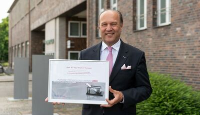„Future Technology Award“ für Prof. Stephan Tremmel 
