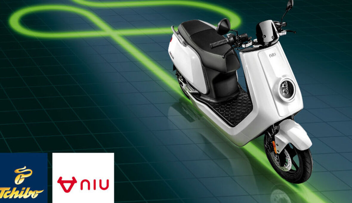 Elektromobilität: Tchibo bringt Roller auf die Straßen