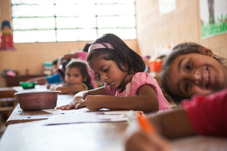 Im Guatemala Projekt von Tchibo werden Wanderarbeiterkinder in Kitas betreut.