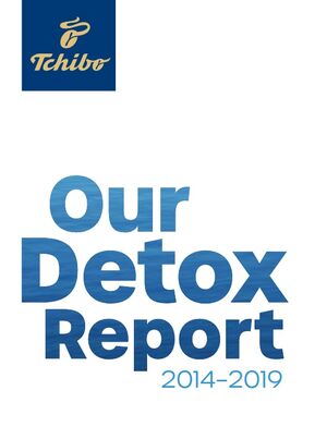 Tchibo Detox-Bericht 2014-2019