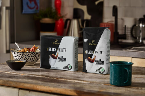 Tchibo Projekt Truemorrow  BLACK ‘N WHITE Kaffee