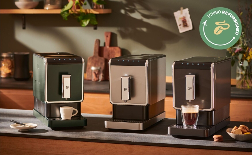 Auf (immer) Wiedersehen! Tchibo launcht Refurbished-Angebot für Kaffeevollautomaten