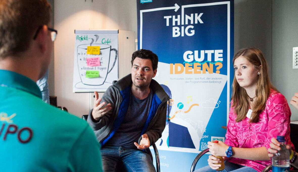 Think Big Projektteams stellen sozial-digitale Ideen vor
