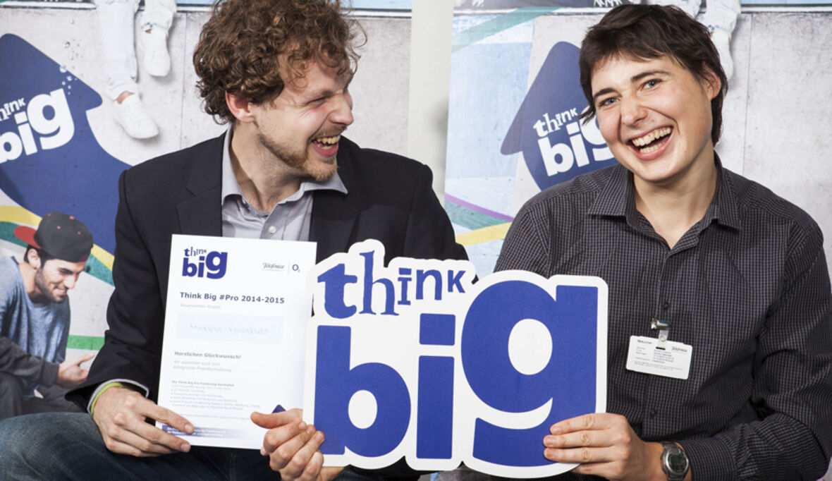 Pitch für Plätze bei Think Big #Pro