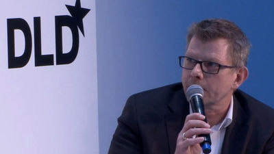 Thorsten Dirks auf der DLD Conference 2016.