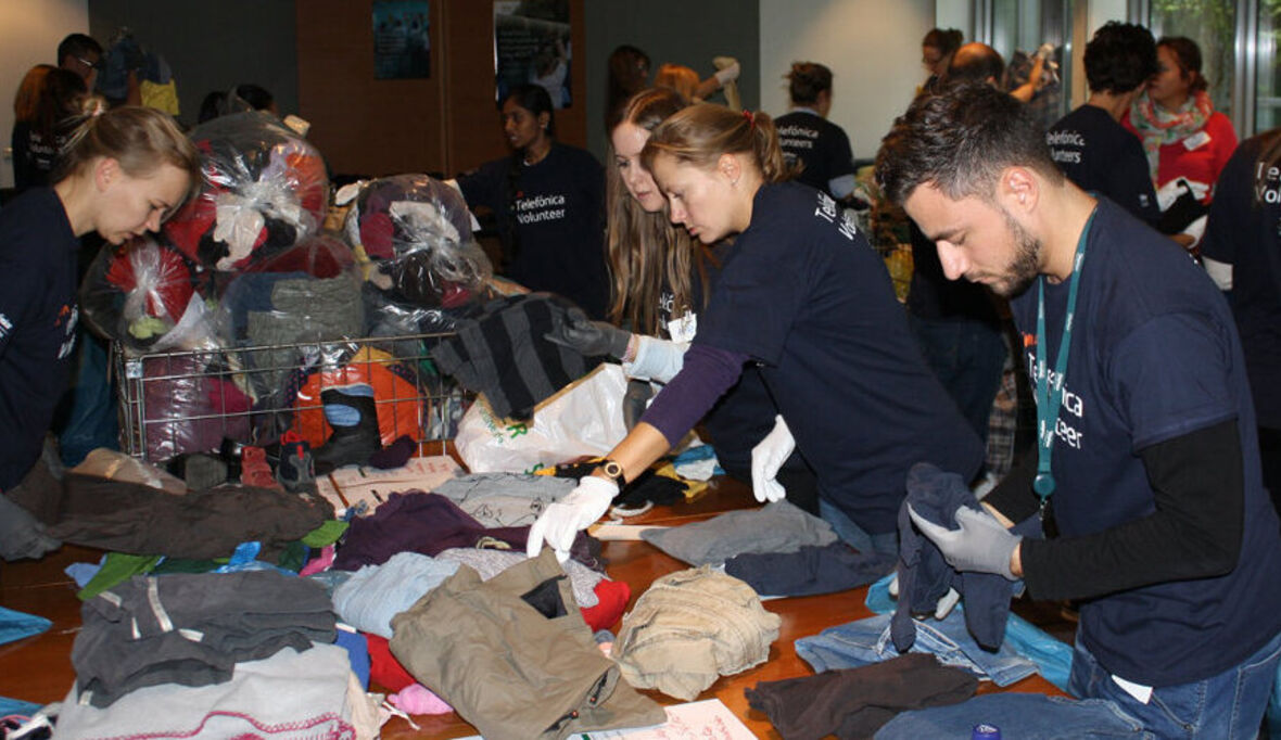 Gemeinsam mit Kollegen sozial aktiv werden