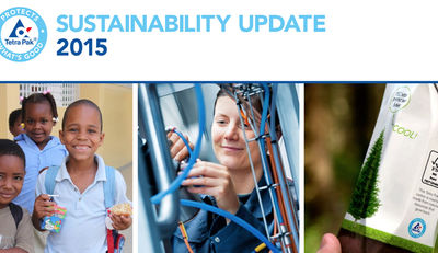 Tetra Pak legt Nachhaltigkeitsbericht 2015 vor 