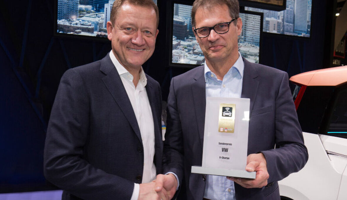VW-Projekt gewinnt "Connected Car Award 2015"