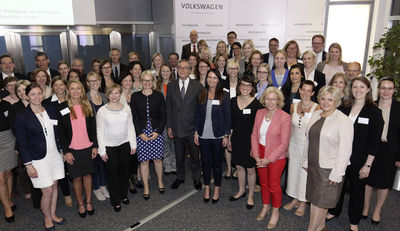 VW: Frauen-Mentoring fest in Personal-Entwicklung integriert