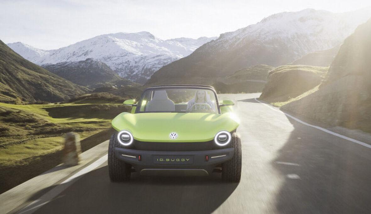 Weltpremiere: Der elektrische ID. BUGGY in Genf