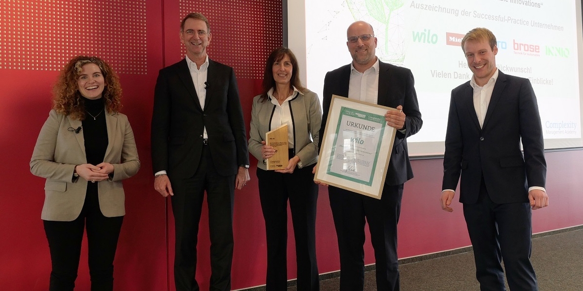 Wilo als Best-Practice in Innovationsmanagement gewürdigt