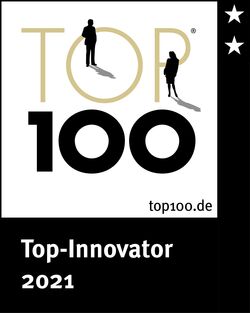 Die beiden Sterne am Rand verraten: Wilo wurde nach 2019 in diesem Jahr bereits zum zweiten Mal als Top-Innovator ausgezeichnet.