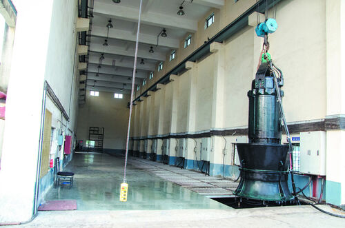 Wilo stattet die Pumpstationen in Mumbai mit axialen Tauchmotorpumpen aus.