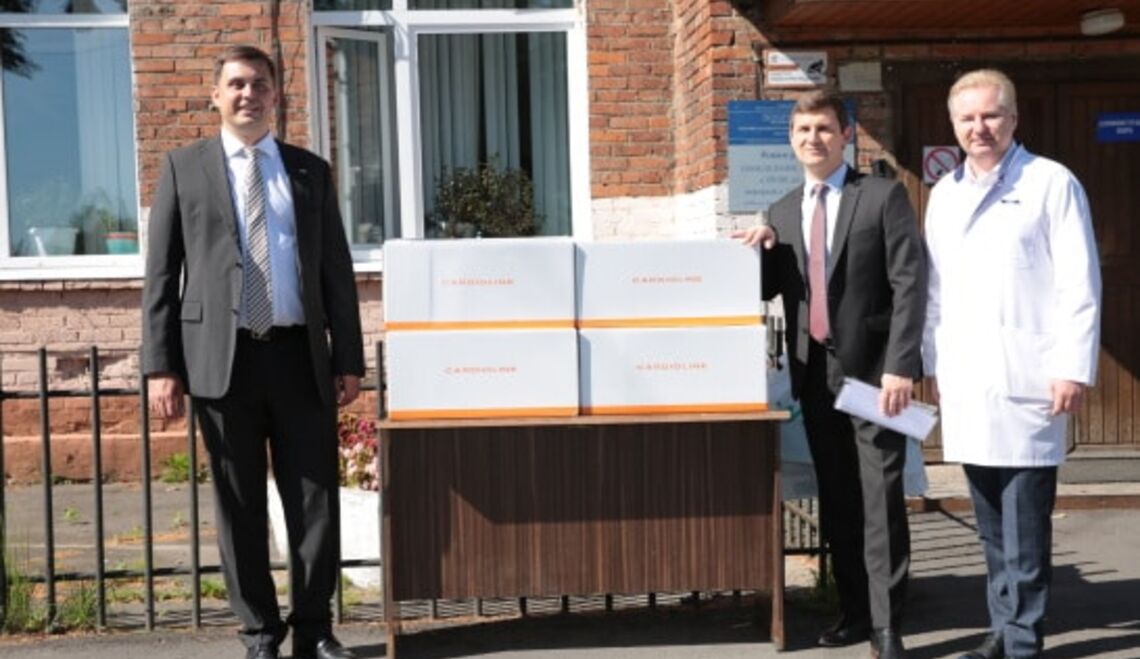 Wilo Russland spendet an das Zentralbezirkskrankenhaus Noginsk