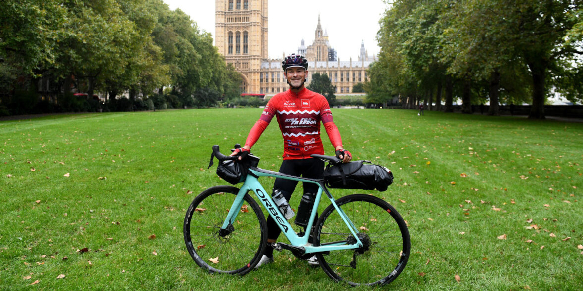 Auf Radtour in Deutschland gegen moderne Sklaverei