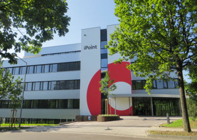 Firmenzentrale von iPoint-systems in Reutlingen.