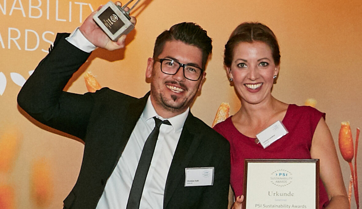 memo AG gewinnt PSI Sustainability Awards 2018
