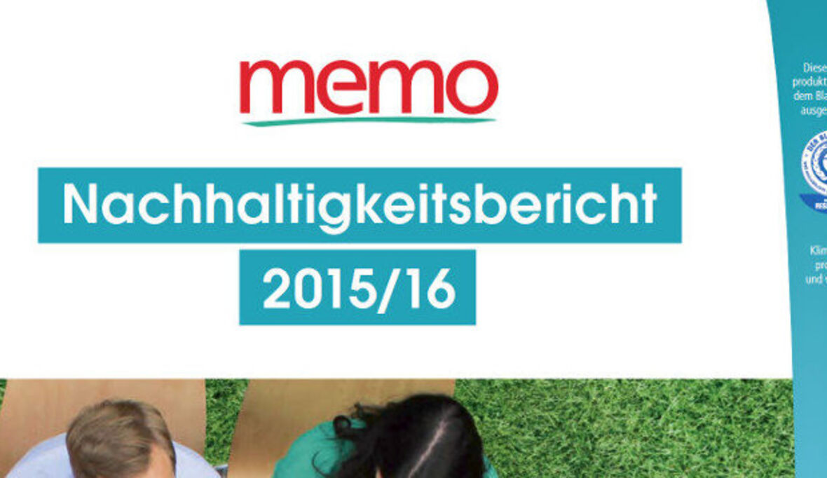 memo AG veröffentlicht Nachhaltigkeitsbericht 2015/2016