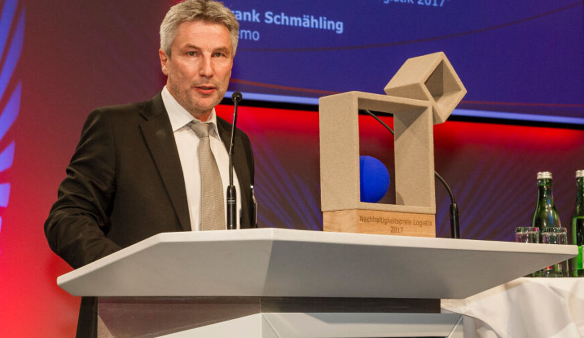 memo AG erhält Nachhaltigkeitspreis Logistik 2017