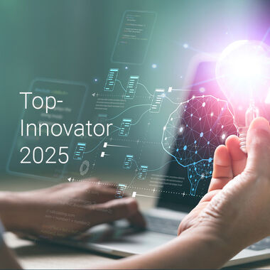Blickpunkt tec4U-Solutions auf UmweltDialog Kachel Top Innovator