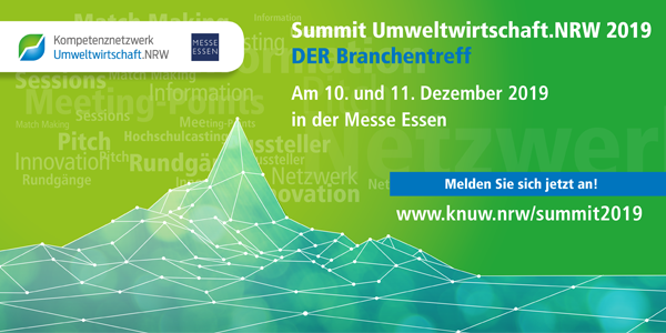 Summit Umweltwirtschaft.NRW 2019