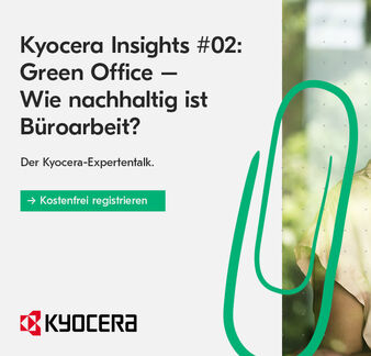 Kyocera Green Office Banner