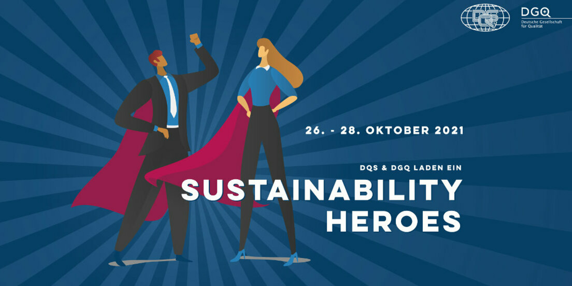 DQS & DGQ laden ein: Sustainability Heroes 2021