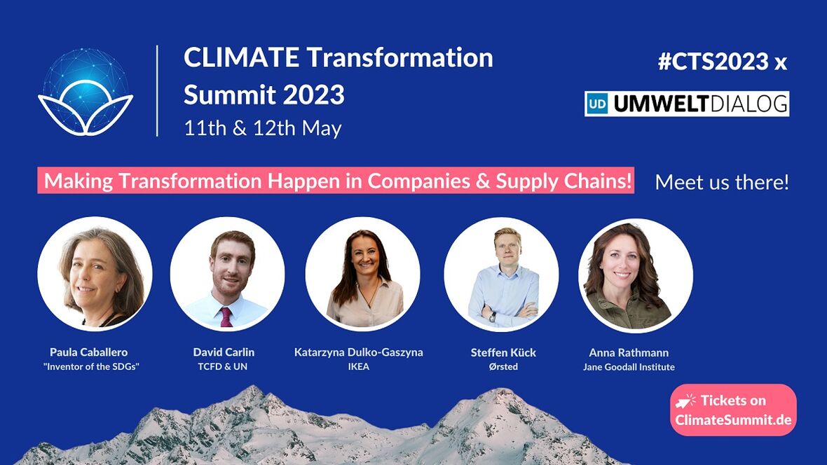 Banner CLIMATE Transformation Summit 2023