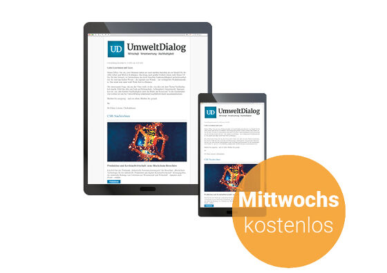 UmweltDialog Newsletter-Abo