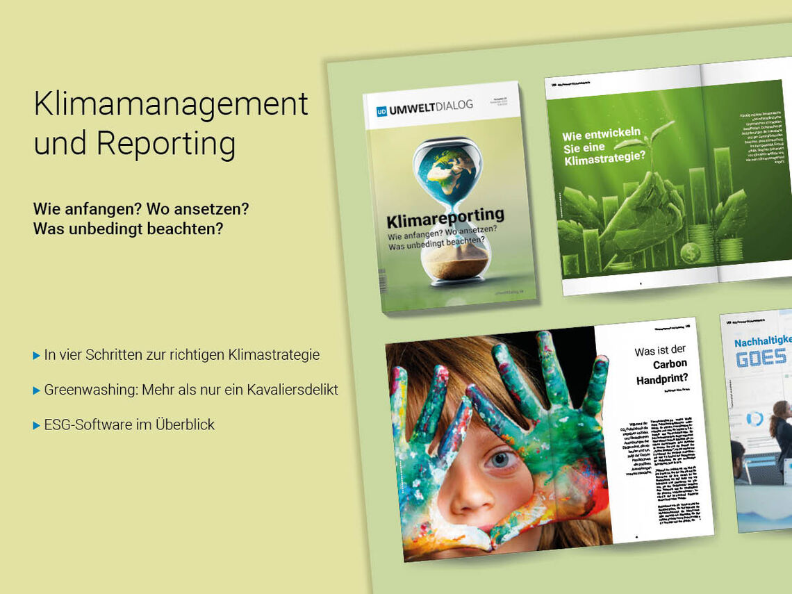 UD Magazin Klimareporting Banner