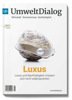 UD Magazin Luxus Mock up Titel