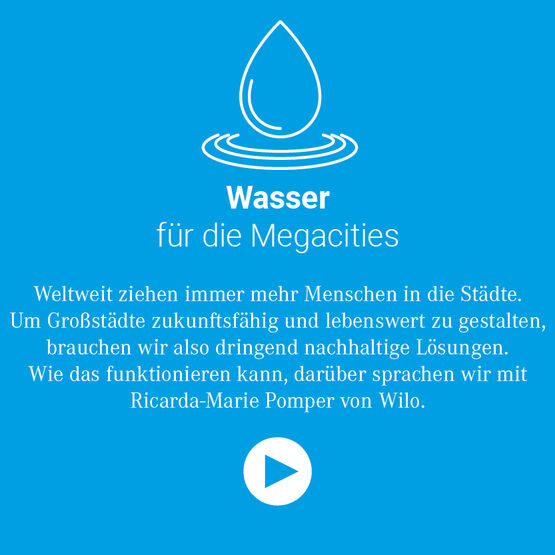 Sustainability to go - Wasser