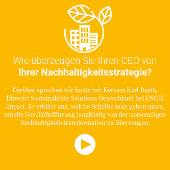 Sustainability to go - CEO