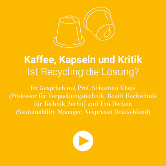 Kaffeekapseln und Recycling Podcast